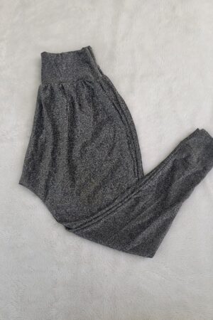 Calça Saruel Preta Lurex - Pronta Entrega Dança Profética
